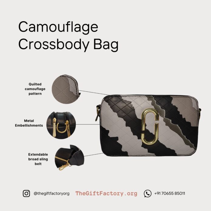 Designer Sling Bag For Women and Girls With Zipper Closures - Image 4