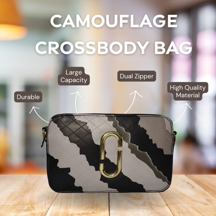 Designer Sling Bag For Women and Girls With Zipper Closures - Image 3