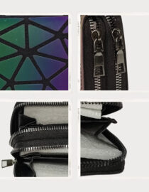 High-End Quality Coin Purse for Women and Girls With Two Zipper Closure Compartments - Image 6